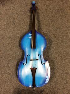 Blue Double Bass